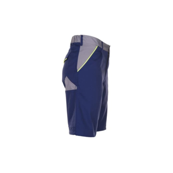 Short Planam Visline bleu marine/jaune/zinc