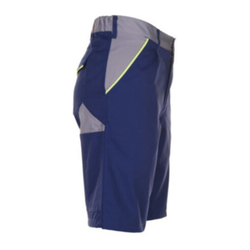 Short Planam Visline bleu marine/jaune/zinc