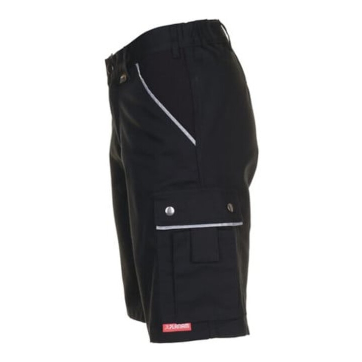 Shorts Canvas 320 T. L noir/noir 65 % PES / 35 % CO PLANAM