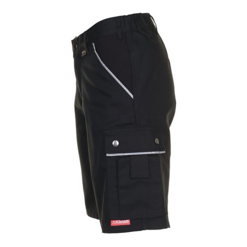 Short Planam Canvas 320 noir/noir