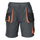 Short pour hommes TERRATREND  gris foncé/noir/orange-1