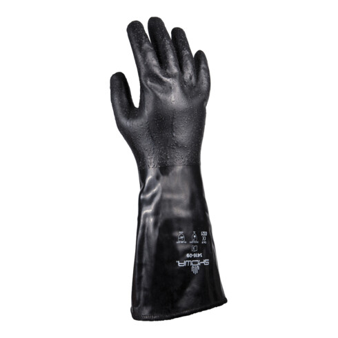 SHOWA Chemikalienhandschuh 3416, Gr. 09