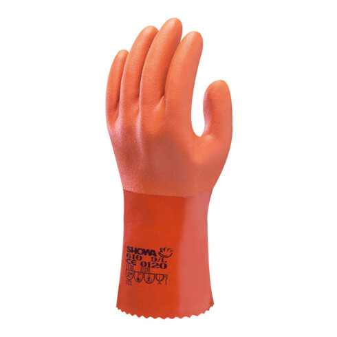 SHOWA Gants jetables 6110PF, nitrile, taille XL (pack=100 pièces)