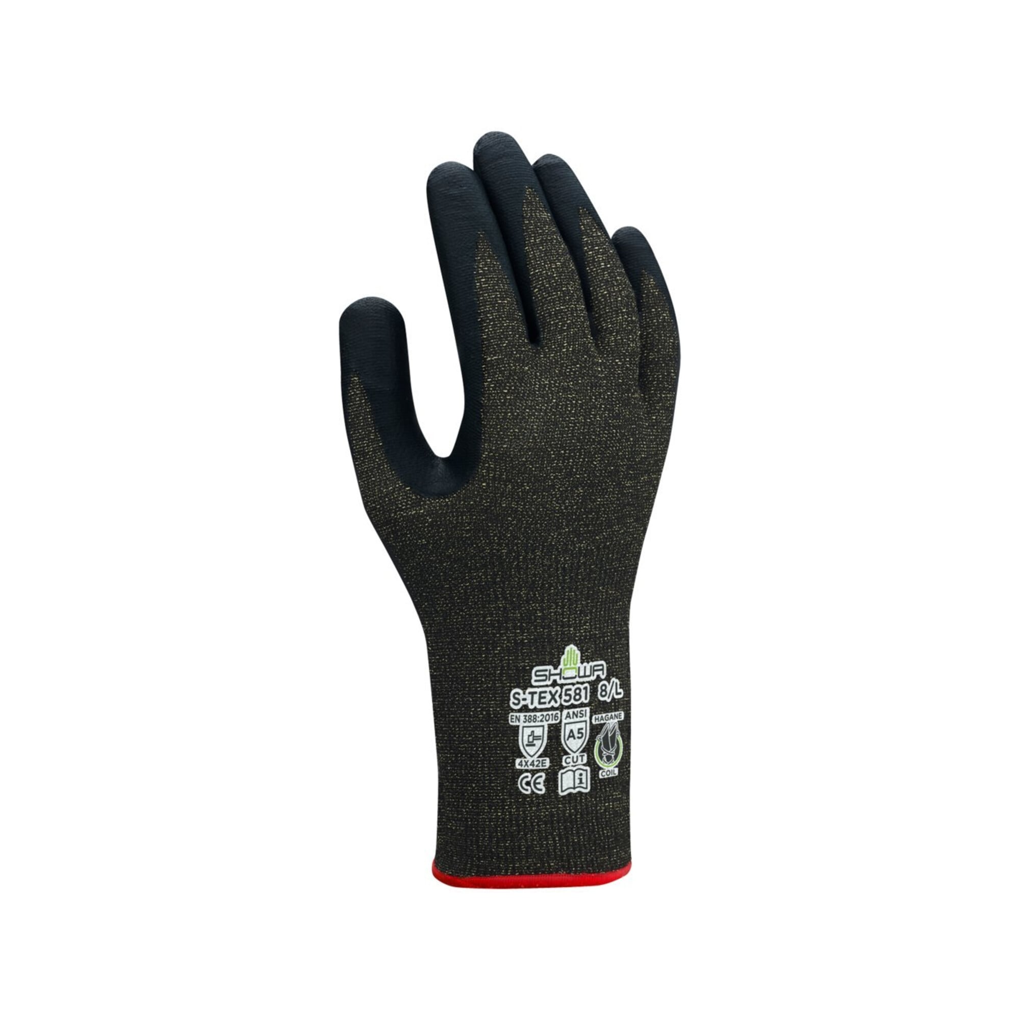 SHOWA Schnittschutzhandschuh S-TEX 581, Gr. 8