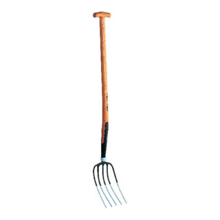 SHW Fourche à compost Rex avec manche en T
