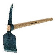 SHW Houe de jardin avec manche en frêne 105 cm