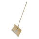 SHW Houten sneeuwschuiver 500 mm met steel en aluminium beschermrand