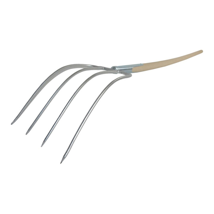 SHW Mestvork 4 tanden met steel Spoorklem