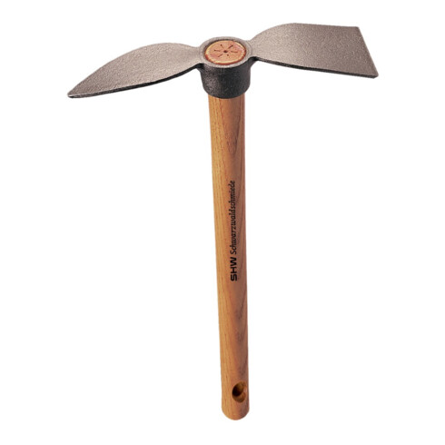 SHW Rex-fourche à dents larges et feuille de cœur, avec manche L 40 cm