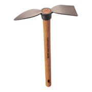 SHW Rex-fourche à dents larges et feuille de cœur, avec manche L 40 cm