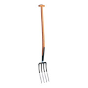 SHW Rex Fourche-bêche grande avec manche en T en frêne