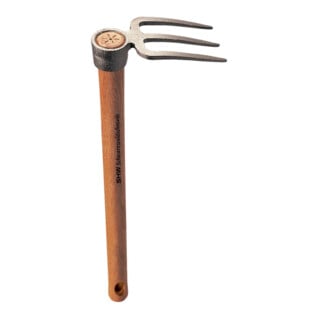 SHW Rex Fourchette à 3 dents avec manche 40 cm long
