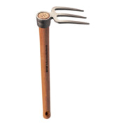SHW Rex Fourchette à 3 dents avec manche 40 cm long