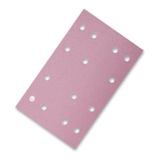 Sia Bandes abrasives à trous 1950 siaspeed, 80 × 133 mm, 14 trous, grain 100