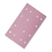 Sia Bandes abrasives à trous 1950 siaspeed, 80 × 133 mm, 14 trous, grain 100