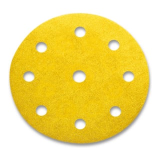Sia Disque avec trou, 1960 siarexx, 125 mm, 9 trous, grain 100
