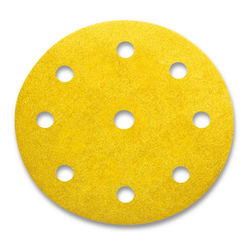 Sia Disque avec trou, 1960 siarexx, 125 mm, 9 trous, grain 100