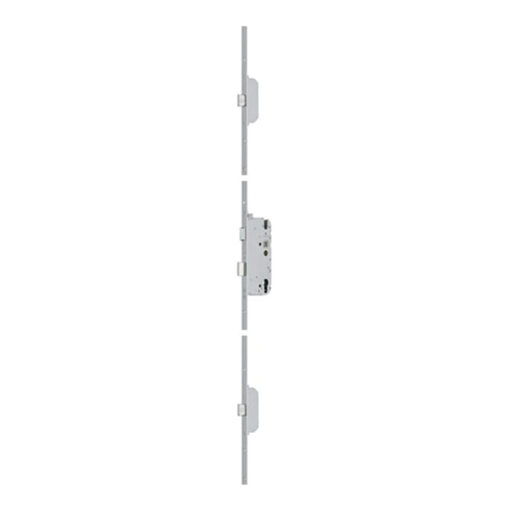 Sicherh.-Türverschl.Secury Massivriegel MR 2 PZW20/55/92/10mm F-St.silber 2285mm