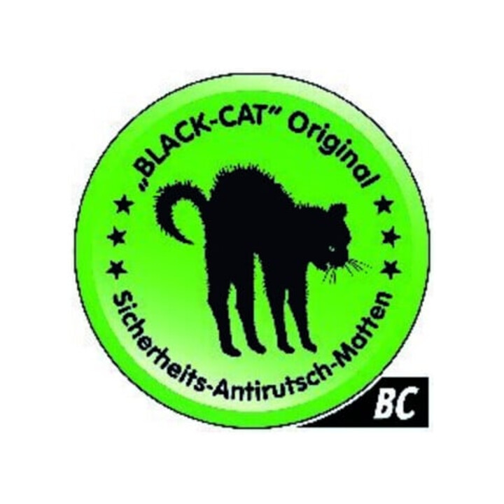 Sicherheitsantirutschmatte BLACK-CAT orig.-BC- L10m B0,3m D3,3mm 1 Rl.WADO