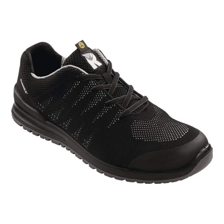 Sicherheitshalbschuh SportStar 5108 Gr.45 schwarz/grau S1P SRC ESD PES RUNNEX