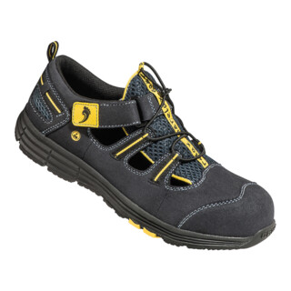 Sicherheitssandale Rene2 schwarz Mikrofaser/Mesh S1P SRC ESD EN 20345 Baak