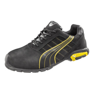 Sicherheitsschuh Ams.Low Gr.46 schwarz/gelb Leder S3 SRC EN20345 PUMA