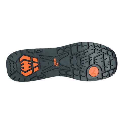 Sicherheitsschuh Crosstwist LOW Gr.42 blau/orange S3 HRO SRC EN20345 Leder PUMA