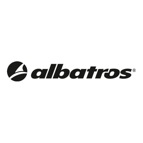 Albatros Sicherheitsschuhe 641080, EN20345 S3 schwarz/rot