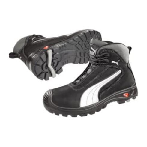 Puma Sicherheitsstiefel Cascades Mid, EN20345 S3 HRO SRC schwarz