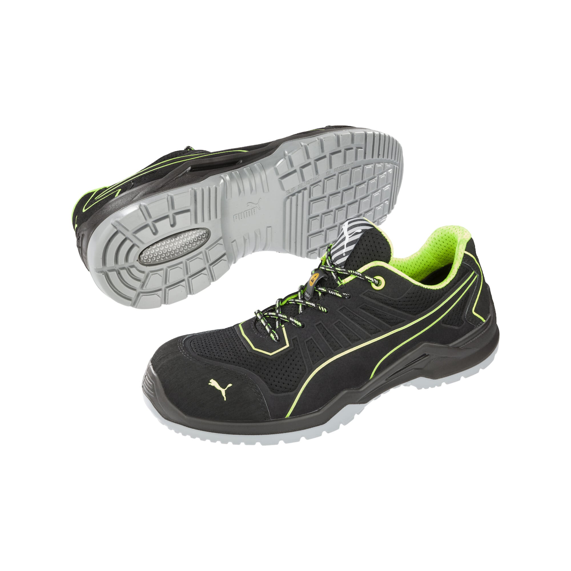 Sicherheitsschuh Fuse TC Green Low Gr.42 schwarz/grün Mikrofaser/Mesh ; ISM