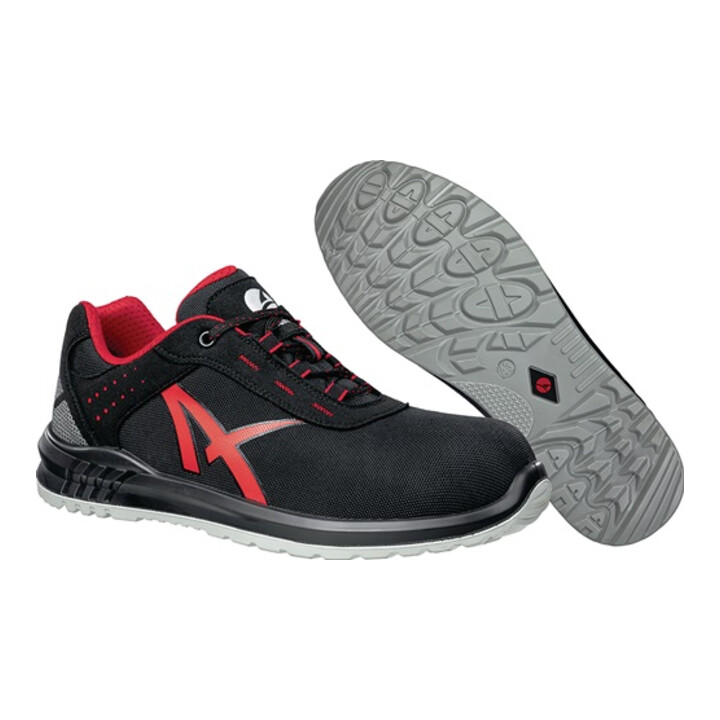 Sicherheitsschuh GRID LOW Gr.42 schwarz/rot S3 SRC EN ISO 20345:2011