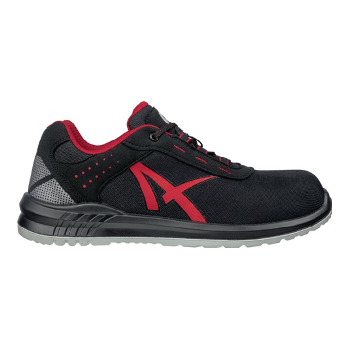 Sicherheitsschuh GRID LOW Gr.42 schwarz/rot S3 SRC EN ISO 20345:2011