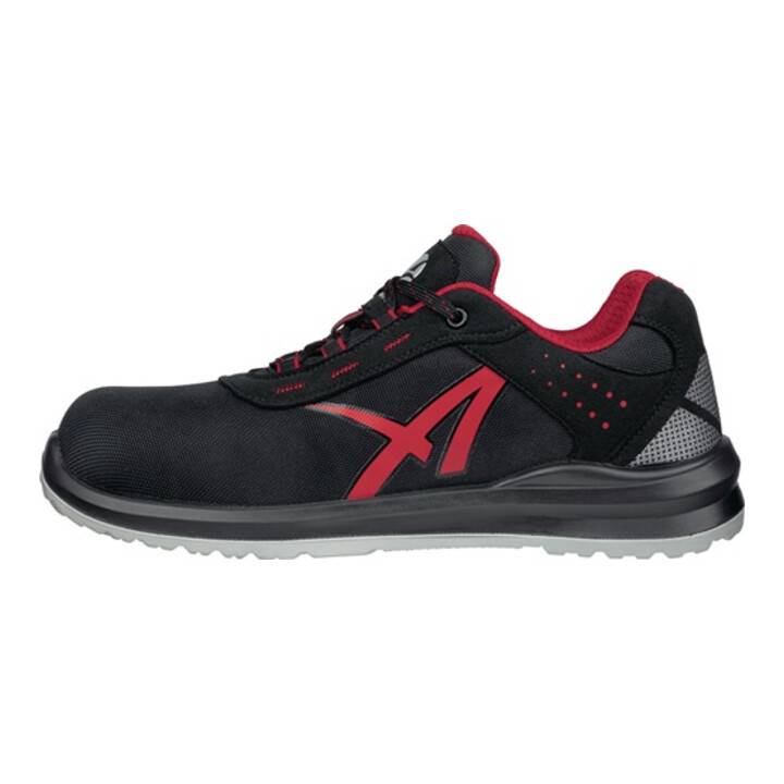 Sicherheitsschuh GRID LOW Gr.46 schwarz/rot S3 SRC EN ISO 20345:2011