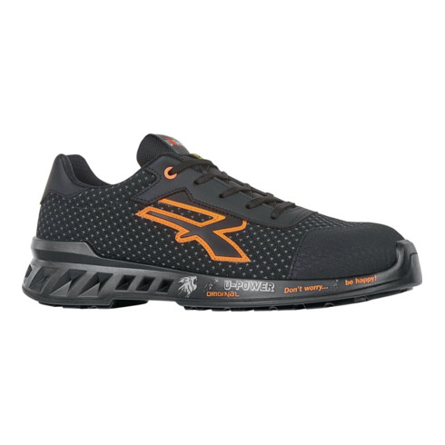 Sicherheitsschuh PETER Gr.44 schwarz/orange S3 CI SRC ESD EN20345 PUTEK® star