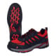 Sicherheitsschuh PRO STEP Gr.46 schwarz/rot S1P SRC ESD EN ISO 20345,EN61340-4-3-4