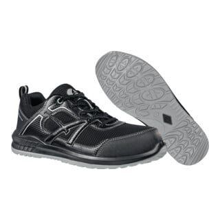 Sicherheitsschuh RIDER BLACK LOW Gr.43 schwarz EN ISO 20345:2011