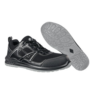 Sicherheitsschuh RIDER BLACK LOW Gr.44 schwarz EN ISO 20345:2011
