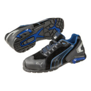 Puma Sicherheitsschuhe Rio Black Low, EN20345 S3 schwarz/blau