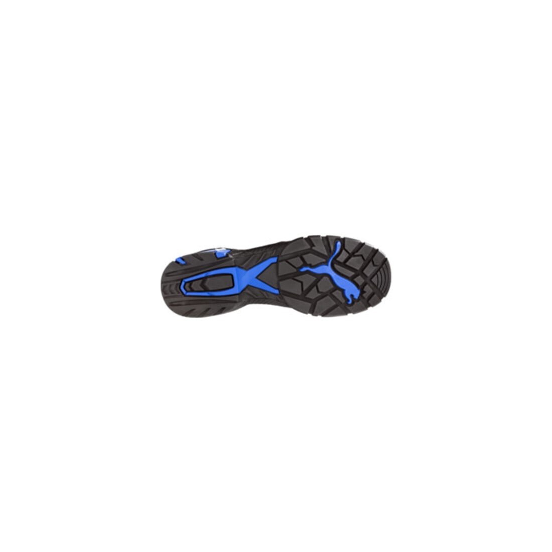 Puma Sicherheitsschuhe Rio Black Low, EN20345 S3 schwarz/blau