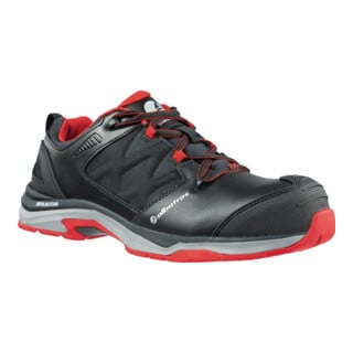 Sicherheitsschuh ULTRATRAIL BLACK Low Gr.42 schwarz/rot Leder