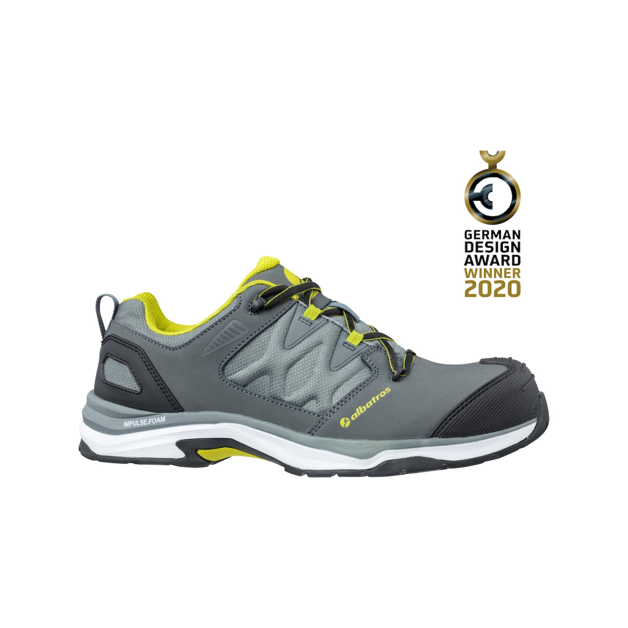 Sicherheitsschuh ULTRATRAIL GREY LOW Gr.36 grau/kombi Leder ; ISM