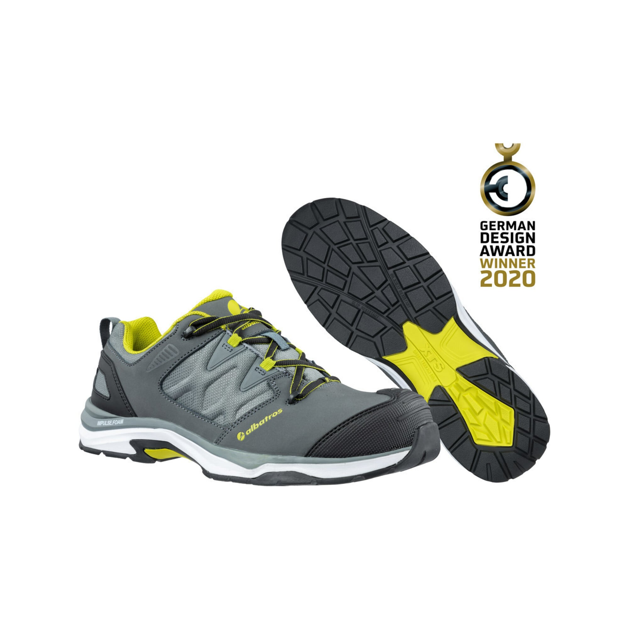 Sicherheitsschuh ULTRATRAIL GREY LOW Gr.39 grau/kombi Leder ; ISM