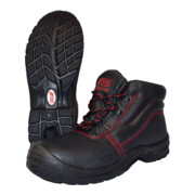 Sicherheitsstiefel BASIC STEP MID Gr.40 schwarz S3 SRC EN20345 Volleder NITRAS-4
