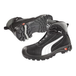 Ism Sicherheitsstiefel Cascades Mid Gr.41 Schwarz/weiß Leder S3 Hro Src EN20345