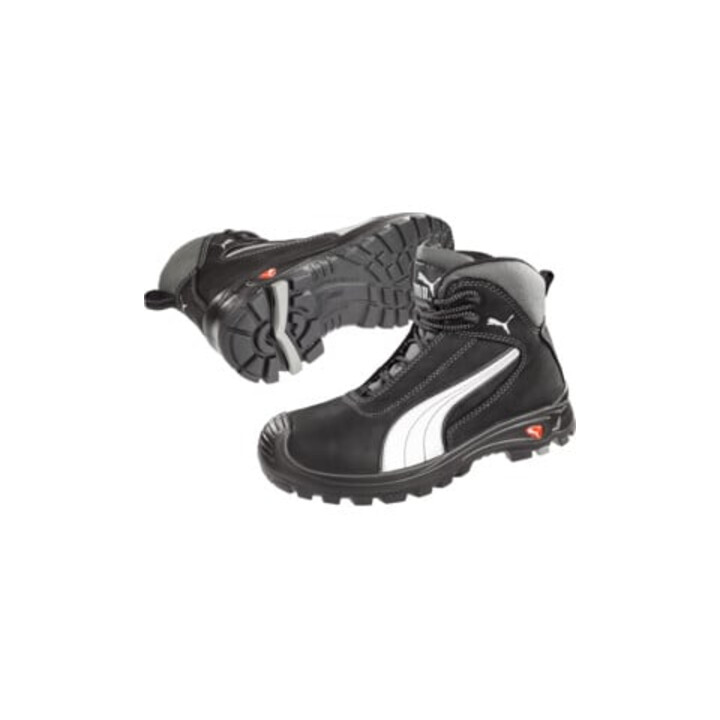 Sicherheitsstiefel Cascades Mid Gr.44 noir/blanc cuir S3 HRO SRC EN20345