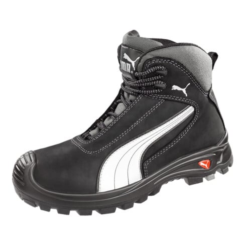 Puma Sicherheitsstiefel Cascades Mid, EN20345 S3 HRO SRC schwarz