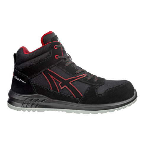 Sicherheitsstiefel CLIFTON MID Gr.41 schwarz/rot S3 EN ISO 20345:2011