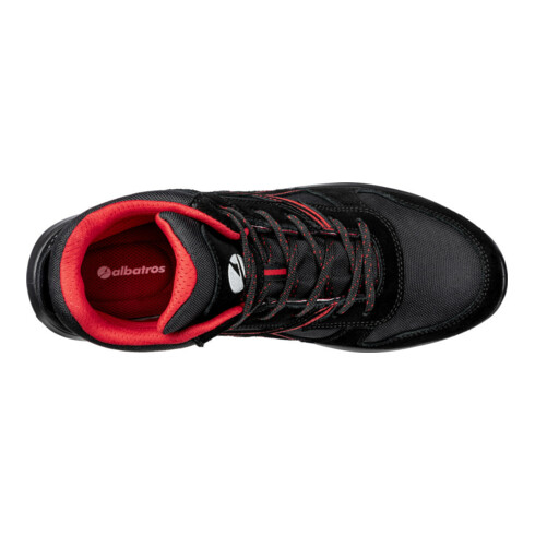 Sicherheitsstiefel CLIFTON MID Gr.41 schwarz/rot S3 EN ISO 20345:2011