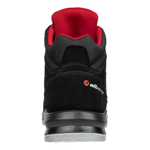 Sicherheitsstiefel CLIFTON MID Gr.42 schwarz/rot S3 EN ISO 20345:2011
