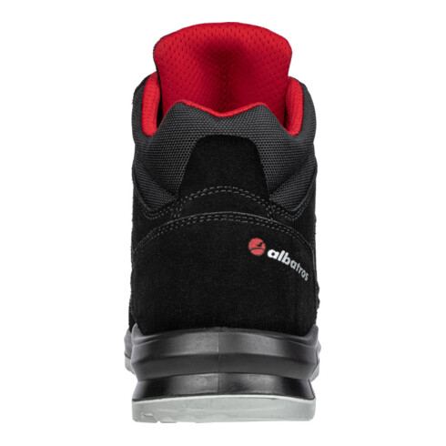 Sicherheitsstiefel CLIFTON MID Gr.44 schwarz/rot S3 EN ISO 20345:2011